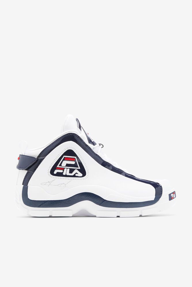 Fila Sneakers Grant Hill 2 25th Anniversary Edition Mens White - India AGZ-275498